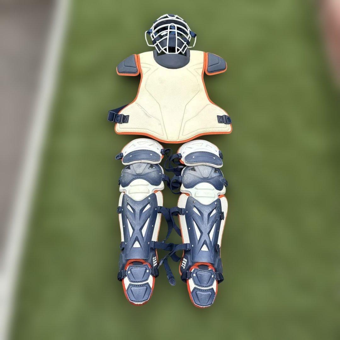 ミズノプロオーダーキャッチャー防具軟式