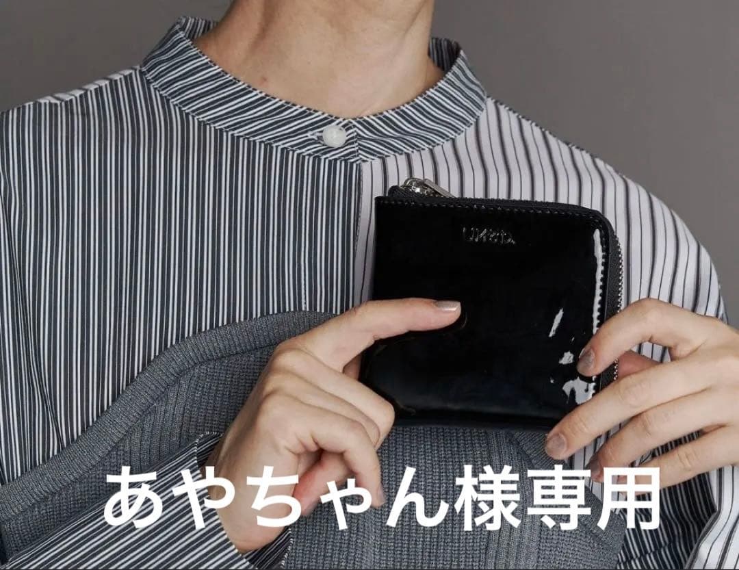 【あやちゃん】UN3D. ブラック 財布 未使用