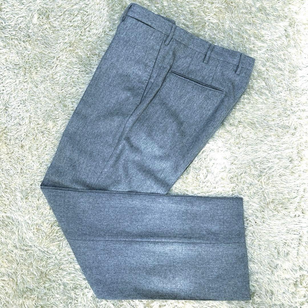 【極美品 L】インコテックス　スラックス　STRAIT FIT SUPER100