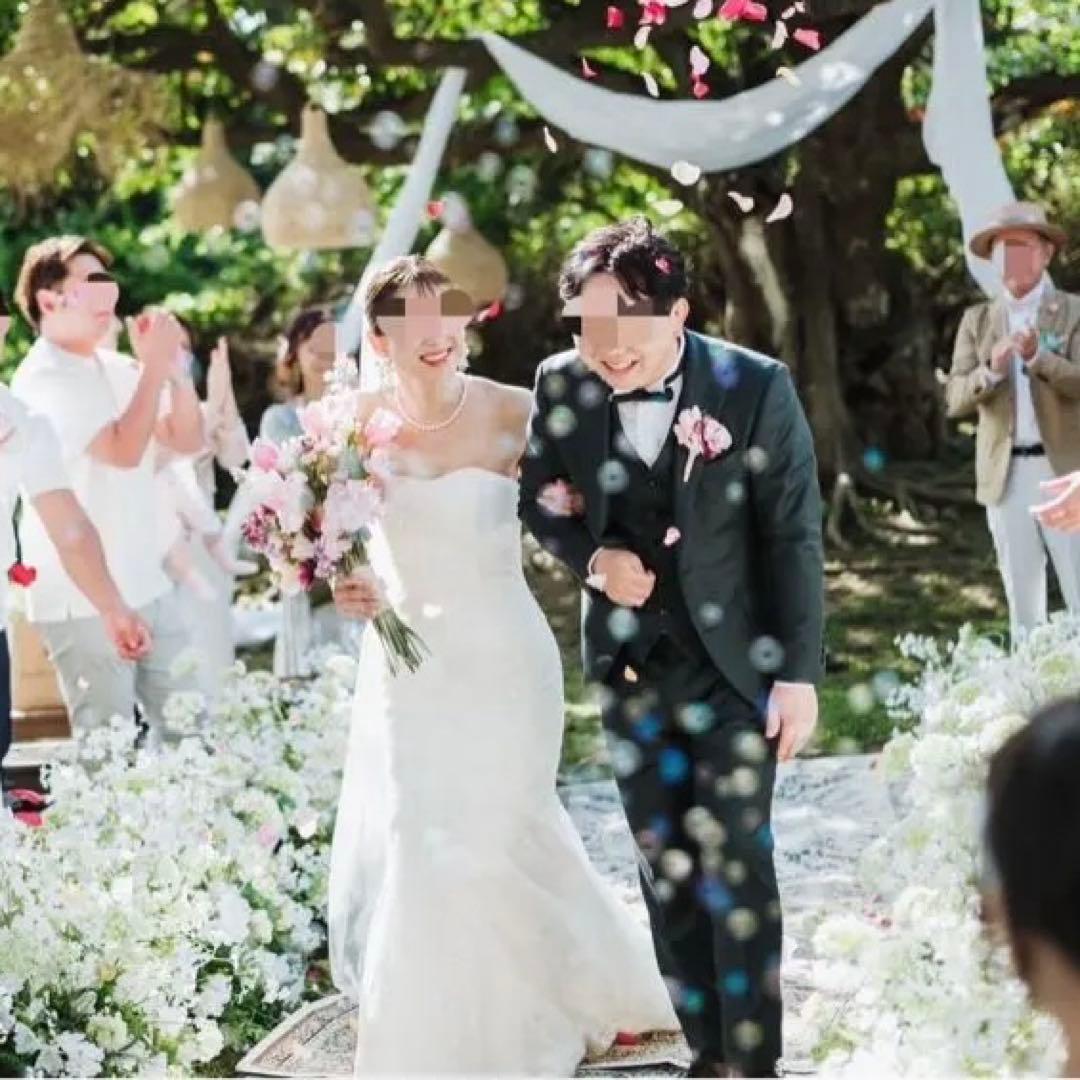 マーメイド ウェディングドレス ワタベウェディング ヴェパリ ロングベールセット