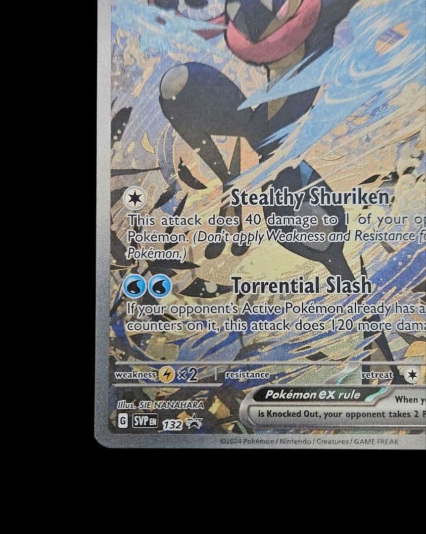 ゲッコウガex　海外　プロモ　ポケモンカード