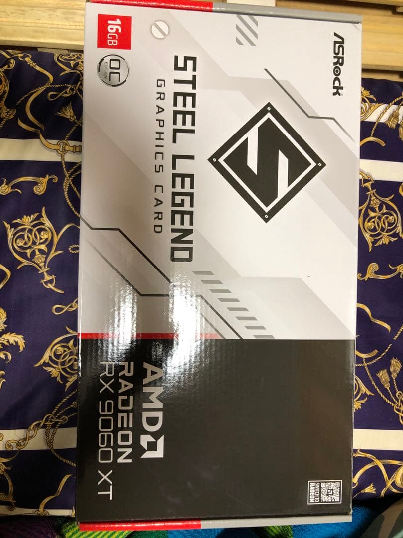 グラフィックボード・グラボ・ビデオカード Radeon RX 9060 XT Steel Legend 16GB OC