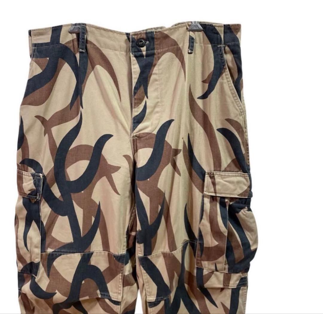 た*あ様 ASAT 米軍実物　90s トライバルカモ カーゴパンツ L-L迷彩