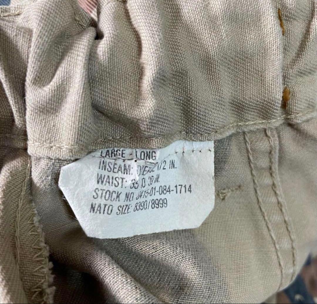 た*あ様 ASAT 米軍実物　90s トライバルカモ カーゴパンツ L-L迷彩