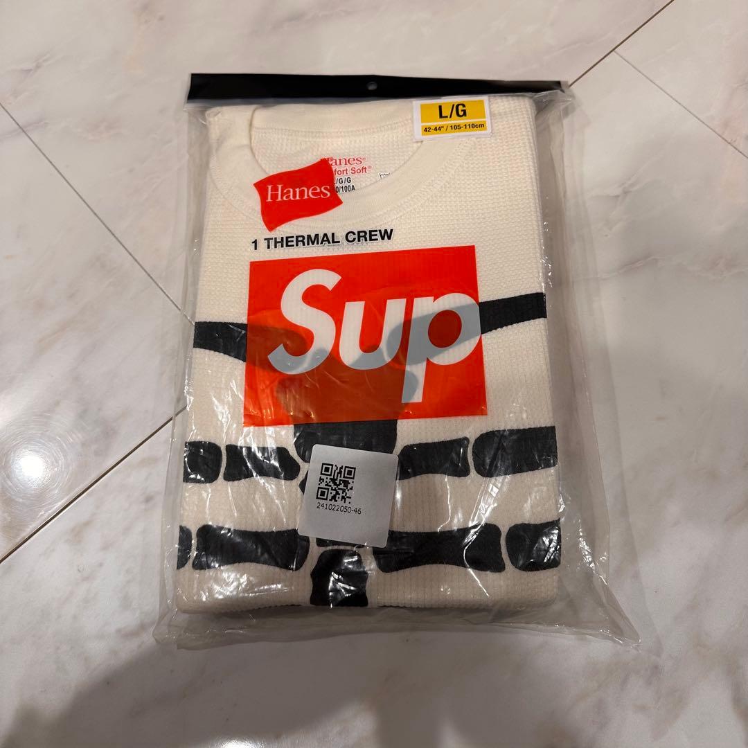 ＳＵＰＲＥＭＥ Thermal long sleeve Large size