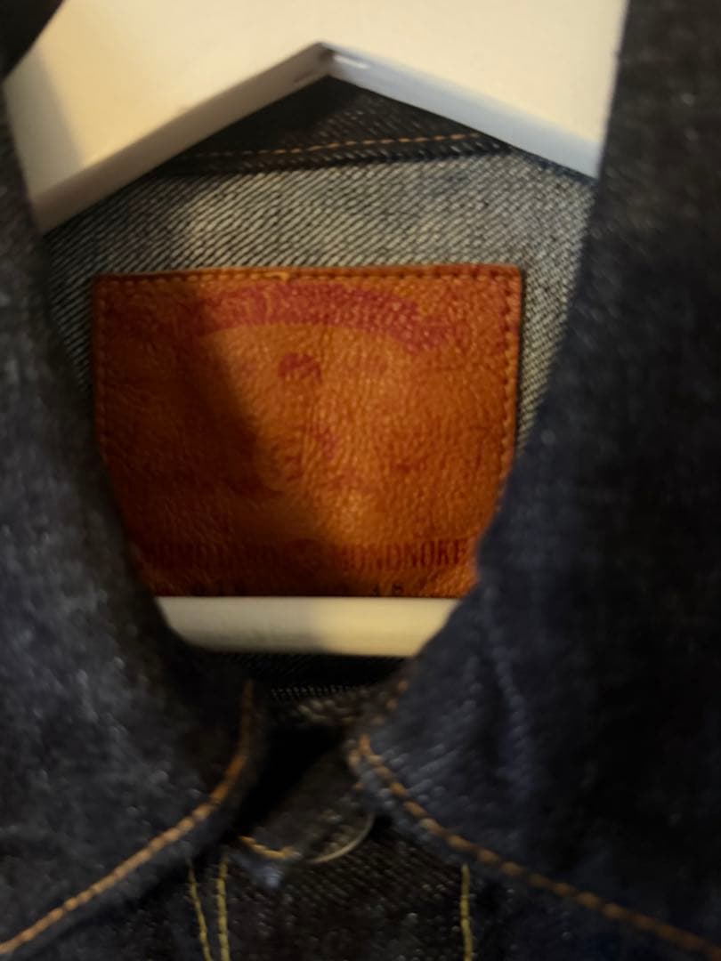 GBL もののけ姫 ×桃太郎デニムジャケット インディゴ　サイズ38