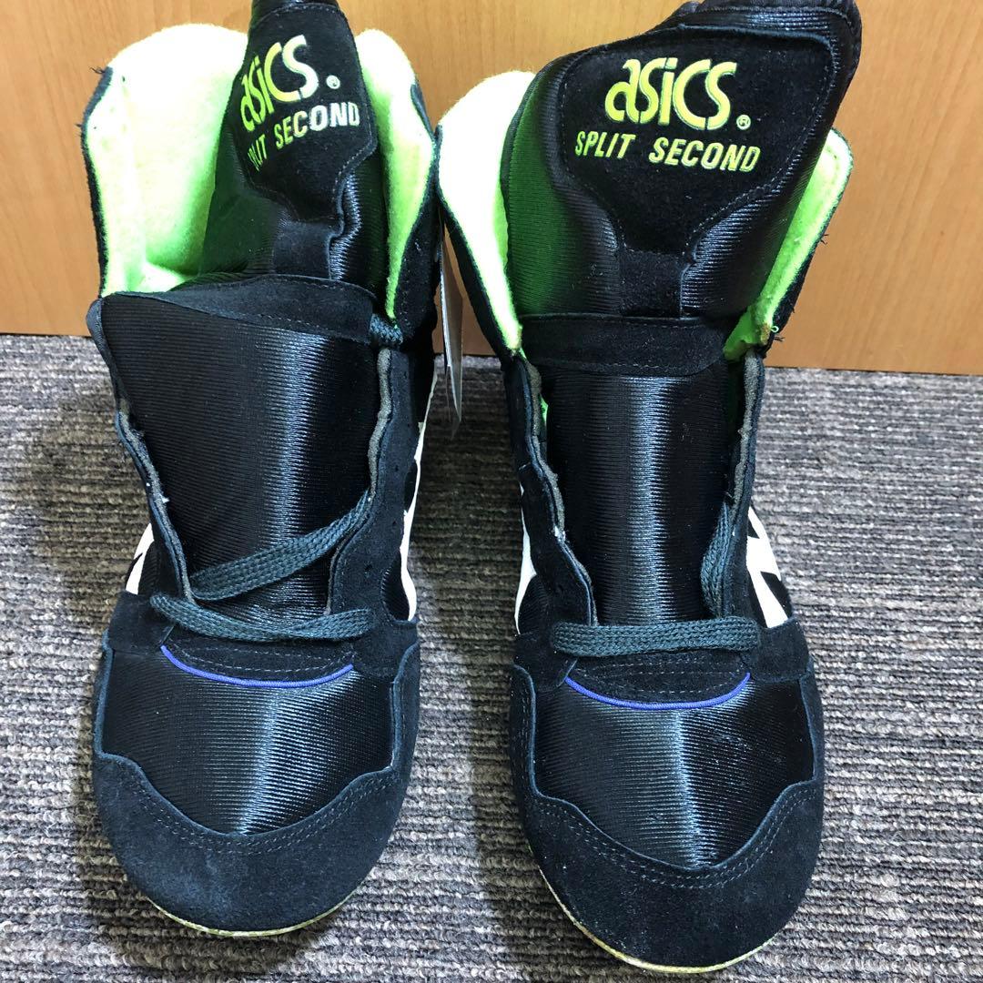 廃盤品 デッドストック タグ付き asics TWR323 レスリングSS