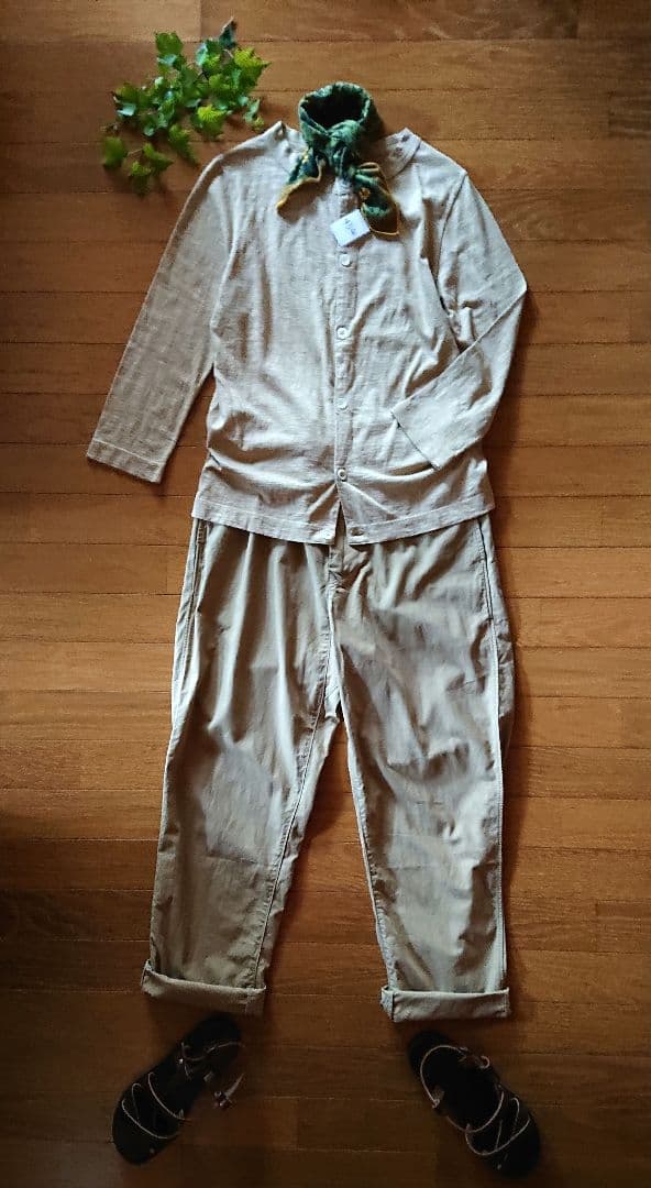 45R☆ジンバウェザーのポッポパンツ/ベージュ♪