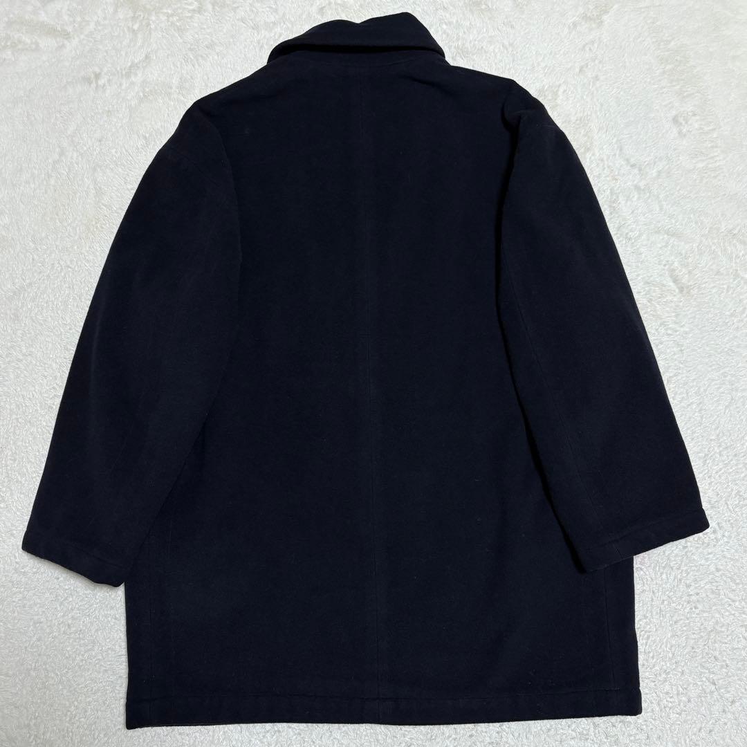 HUGO BOSS Pコート　ダブルチェスター　ネイビー　キルティング　3XL