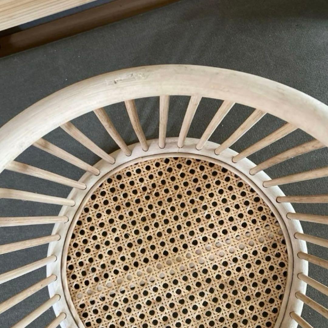 ツルヤ商店 籐バスケット maru S 籐 ラタン カゴ 収納かご インテリア