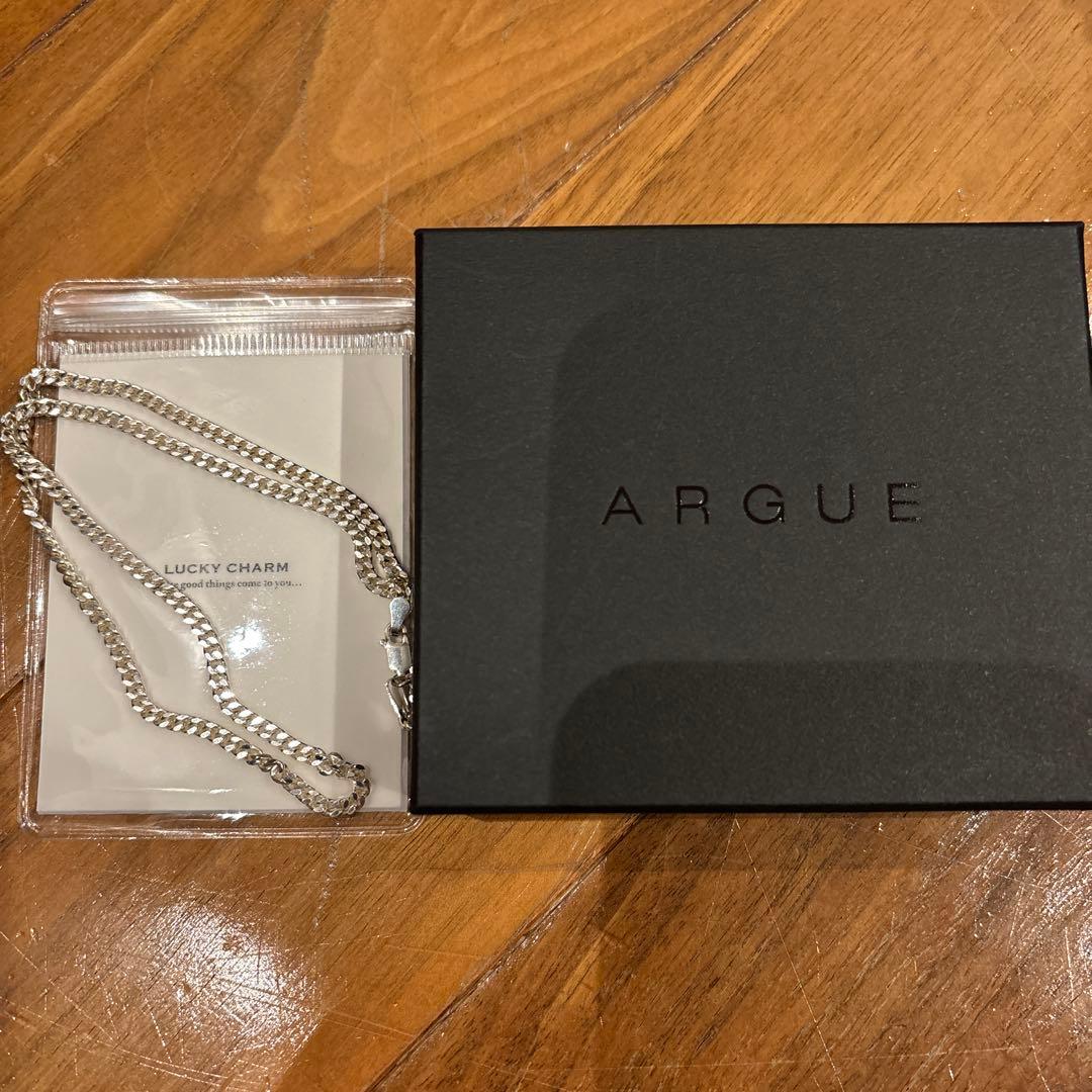 argue ネックレス　CURB CHAIN NECKLACE TYPE-B