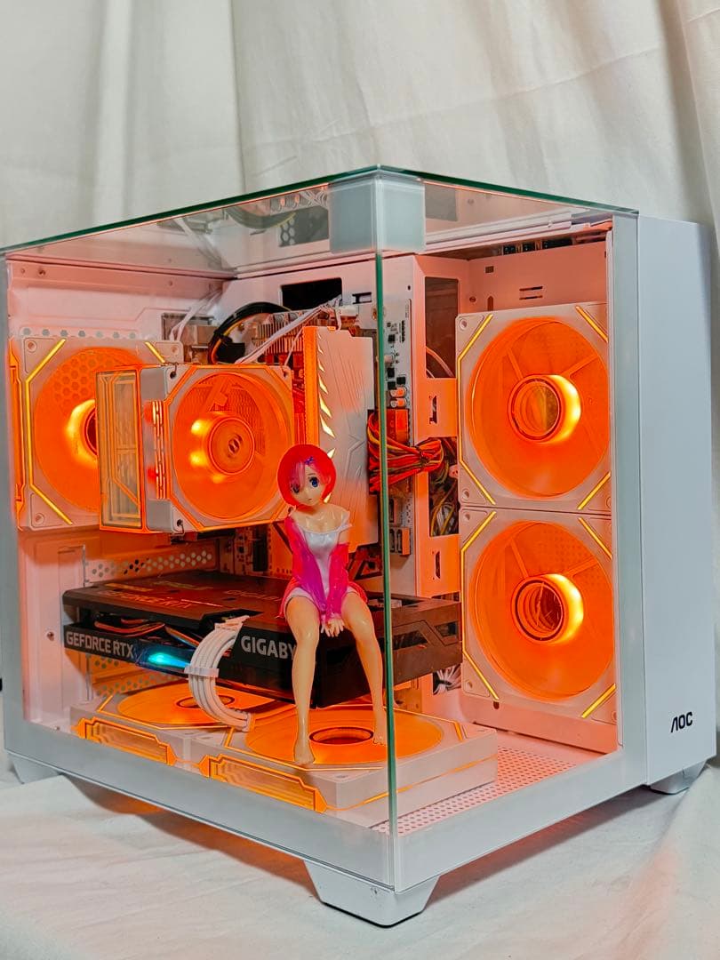 自作ゲーミング ryzen5 5500/16G/RTX 3080 10GB