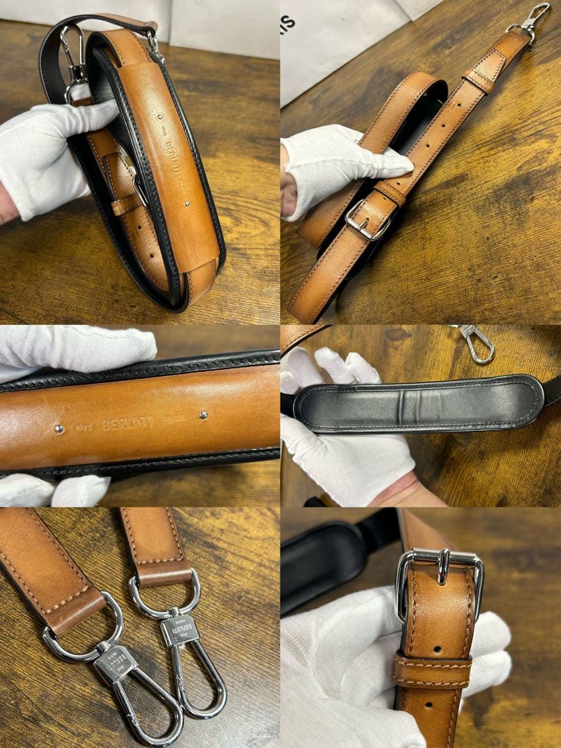 ほぼ新品 Berluti TAKE OFF PM スモール ショルダーバッグ