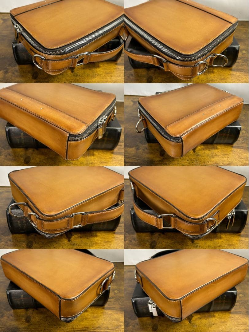 ほぼ新品 Berluti TAKE OFF PM スモール ショルダーバッグ