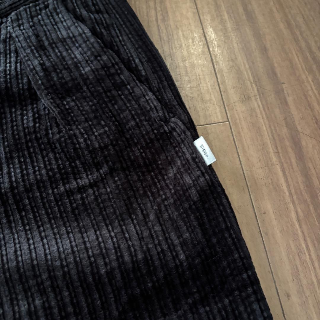 WTAPS コーデュロイ トラウザーズ 黒 XL 稀少