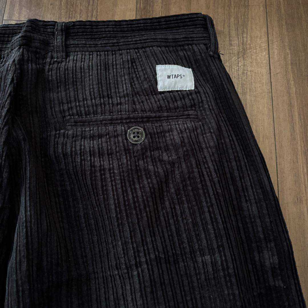 WTAPS コーデュロイ トラウザーズ 黒 XL 稀少