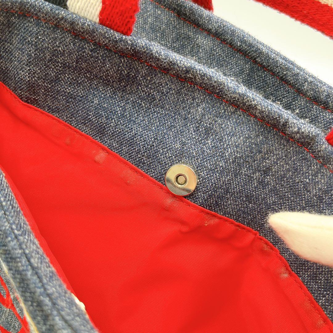 美品　カステルバジャック　2way デニム素材　ハンド　ショルダーバッグ