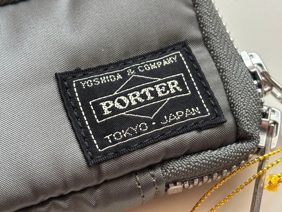 PORTER/タンカー/キーケース/カードケース/シルバー/吉田カバン/未使用