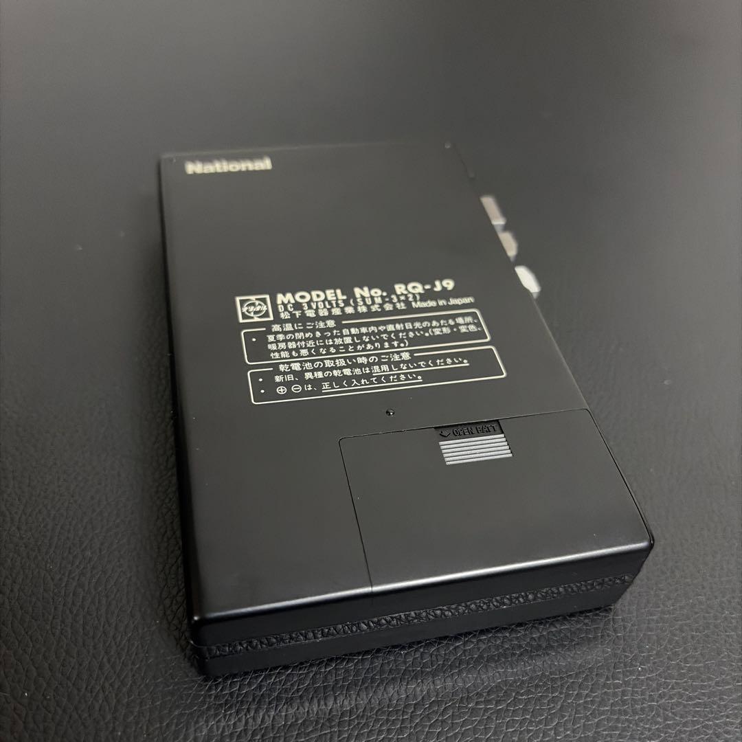National way RQ-J9 カセットプレーヤー カセットテープ　レトロ