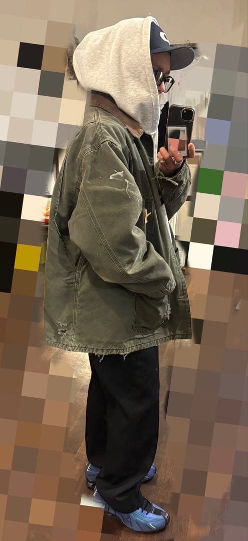 Carhartt カーハート ダックジャケット　チョアコートXXL 襤褸