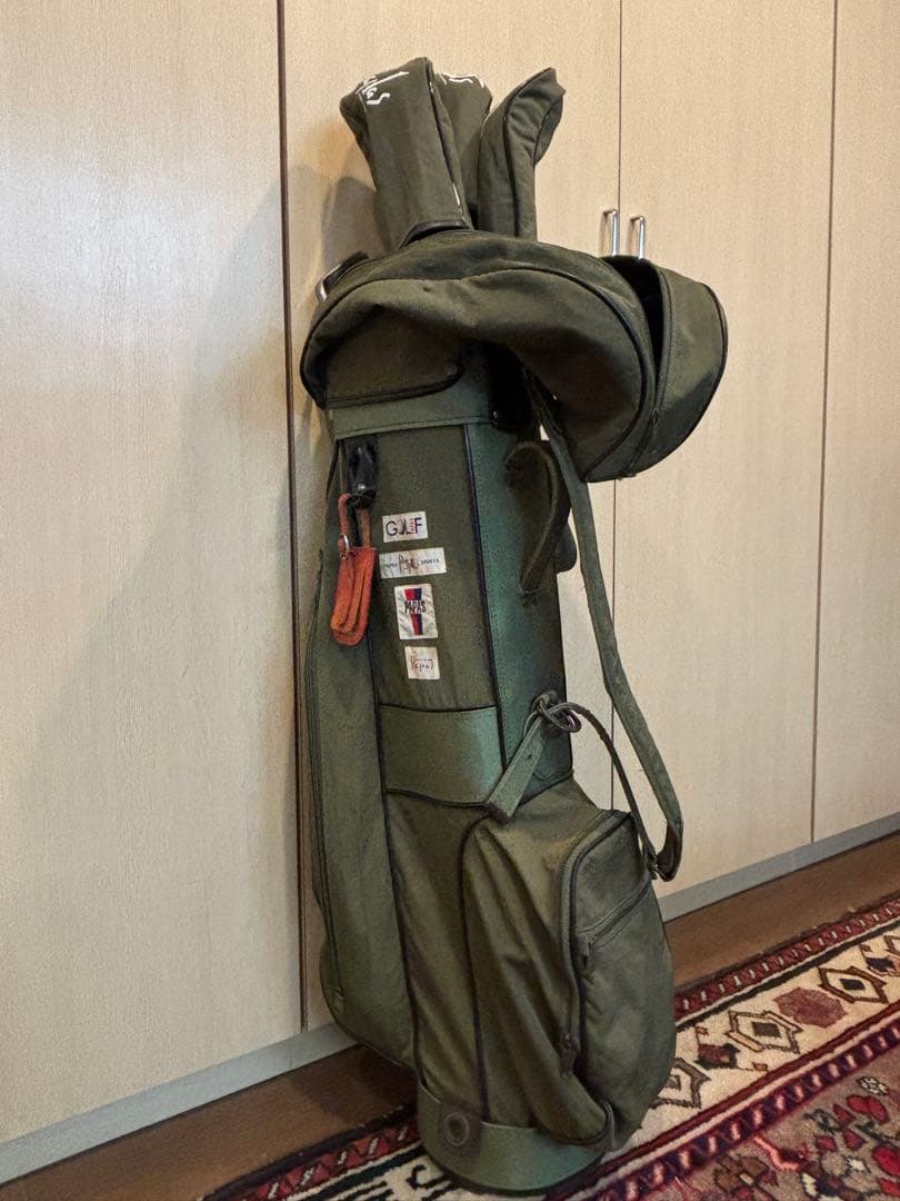 そ*め様 PapasキャディバッグとPRGRゴルフクラブセット