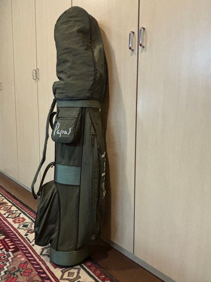 そ*め様 PapasキャディバッグとPRGRゴルフクラブセット