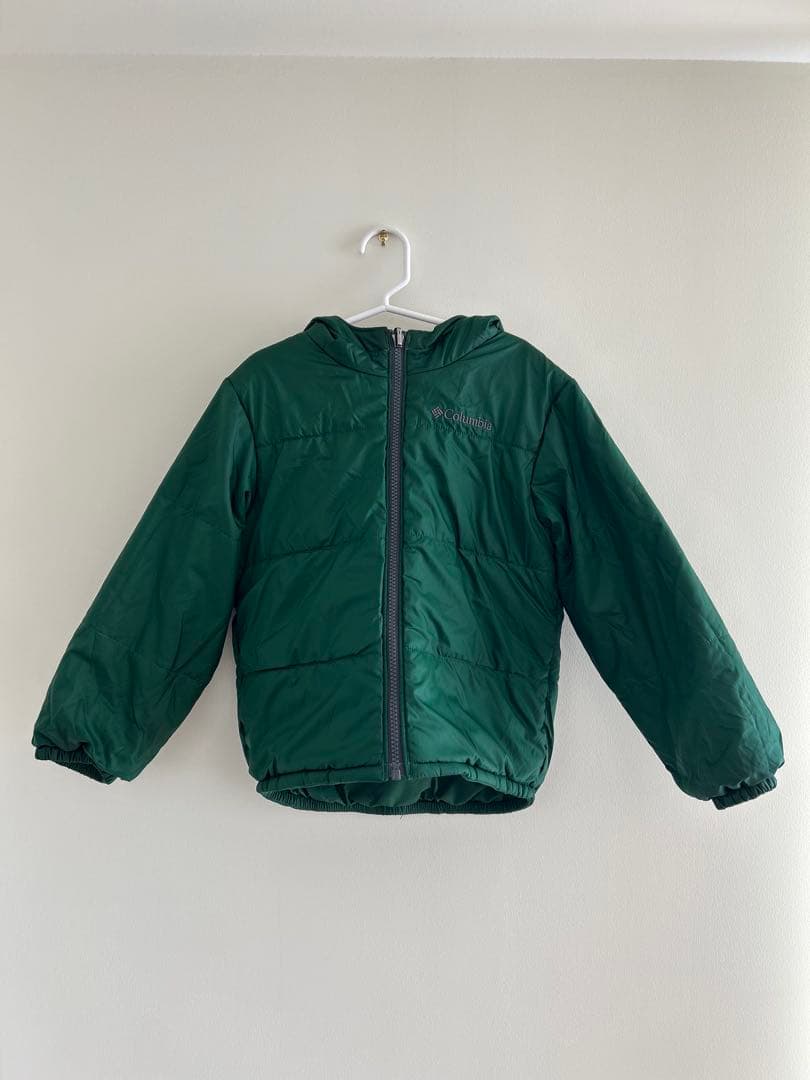 Columbia スキーウェア 緑/グレー XXS（218SY1093)セット