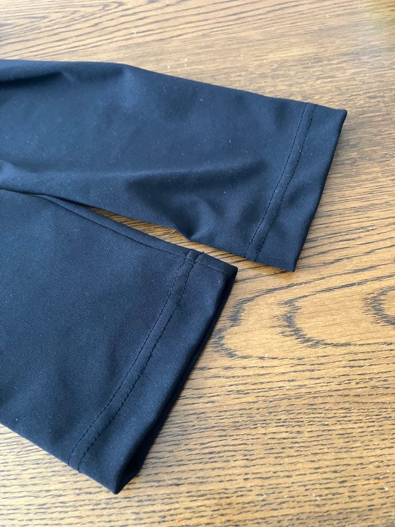 ◆comcom comdesgarçon カットソー　前後フリル　 黒