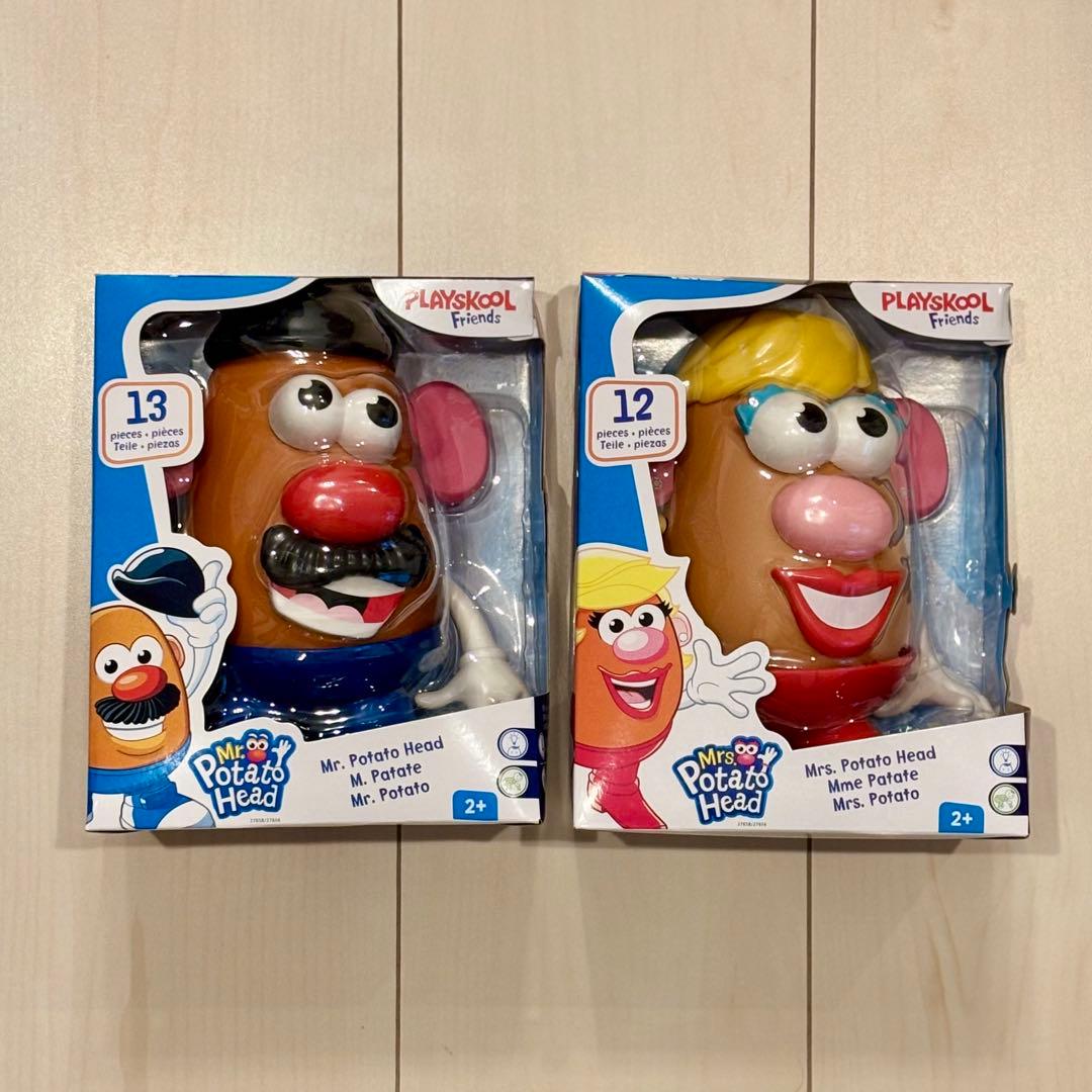 Mr. Potato HeadとMrs. Potato Headの2体セット