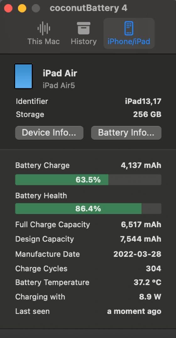 Apple iPad Air (5th generation) 本体