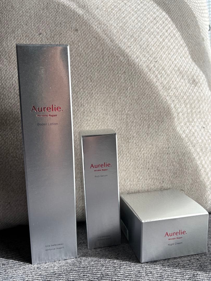 Aurelie ブーストローション & リッチセラム&ナイトクリーム