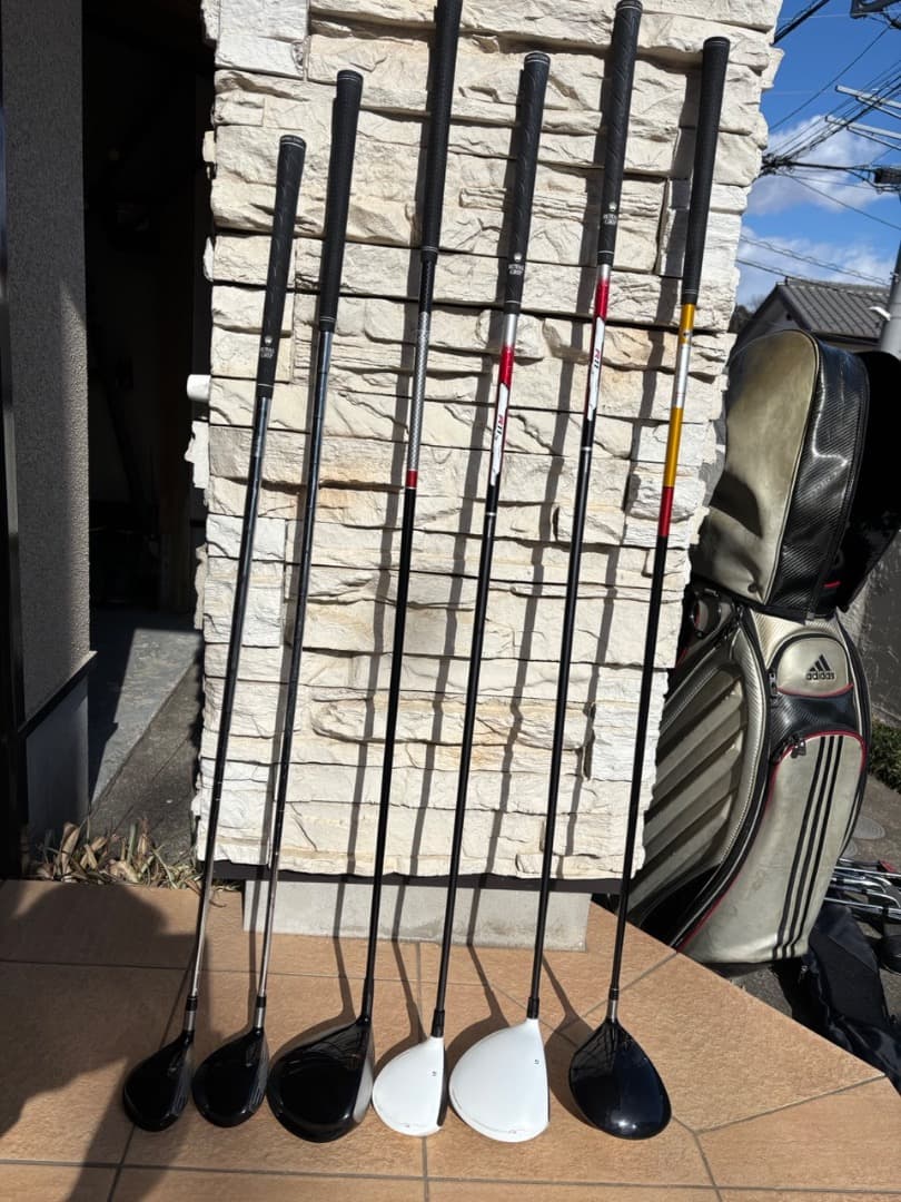 〈大幅値下げ！〉【TaylorMade】中古ゴルフクラブ　セット＋おまけ