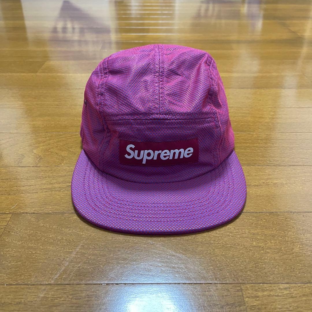 美品！シュプリーム Supreme Bonded Mesh Camp Cap