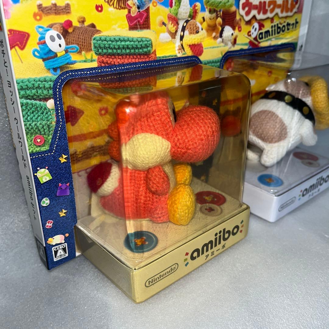 3DS ポチと! ヨッシー ウールワールド amiiboセット未開封品ソフト欠品