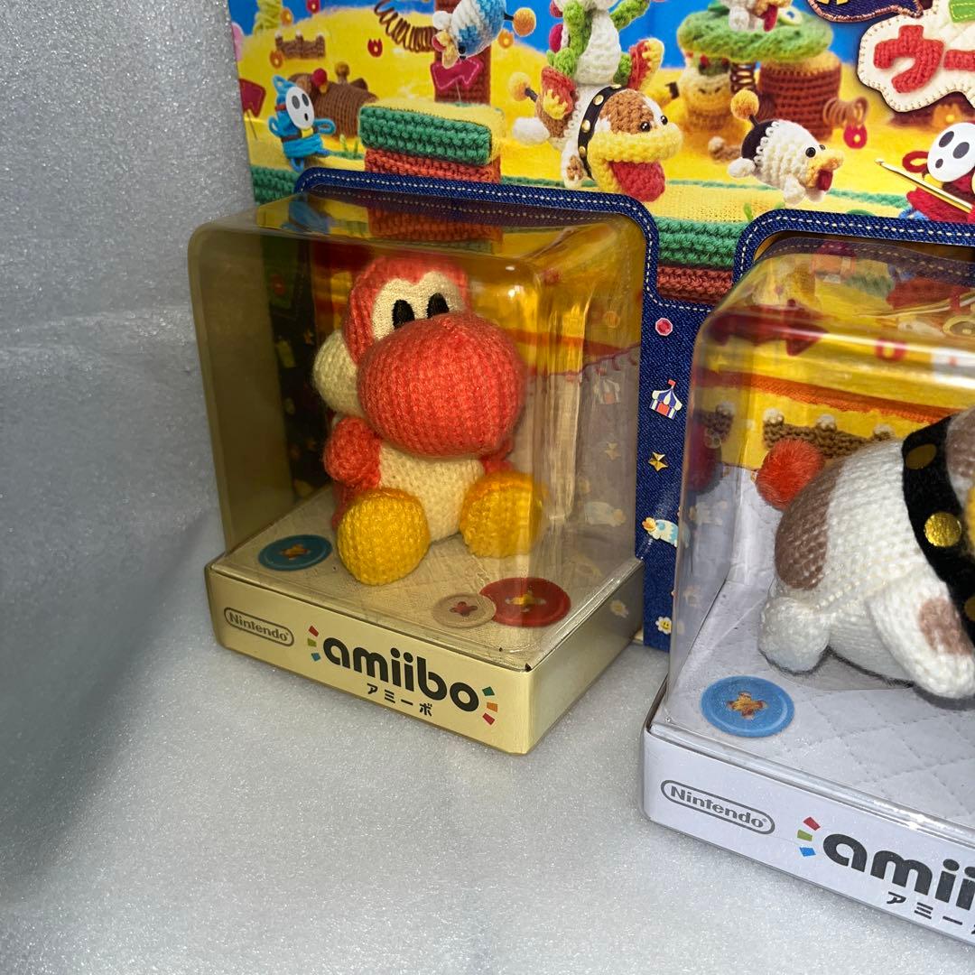 3DS ポチと! ヨッシー ウールワールド amiiboセット未開封品ソフト欠品