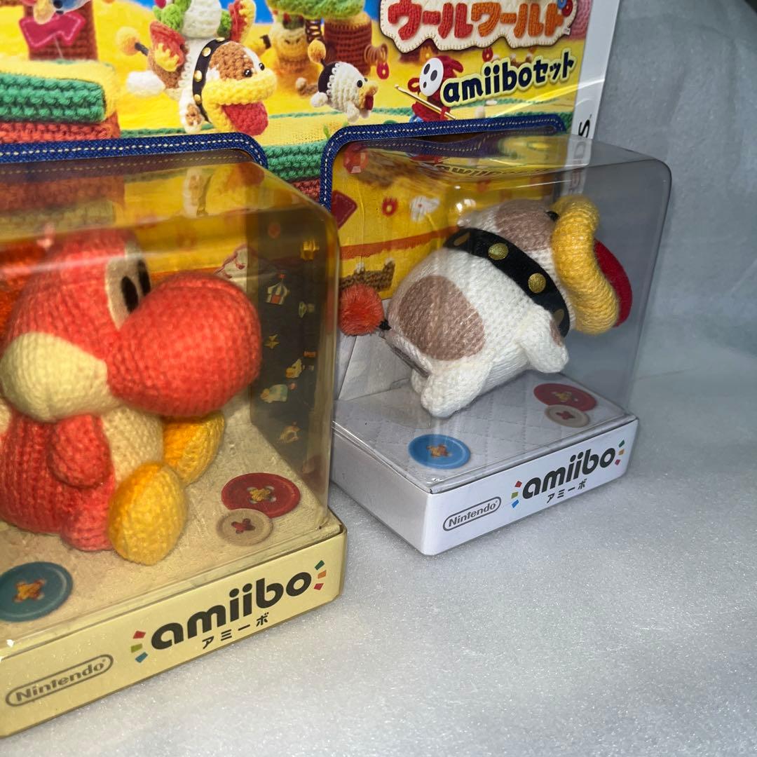 3DS ポチと! ヨッシー ウールワールド amiiboセット未開封品ソフト欠品