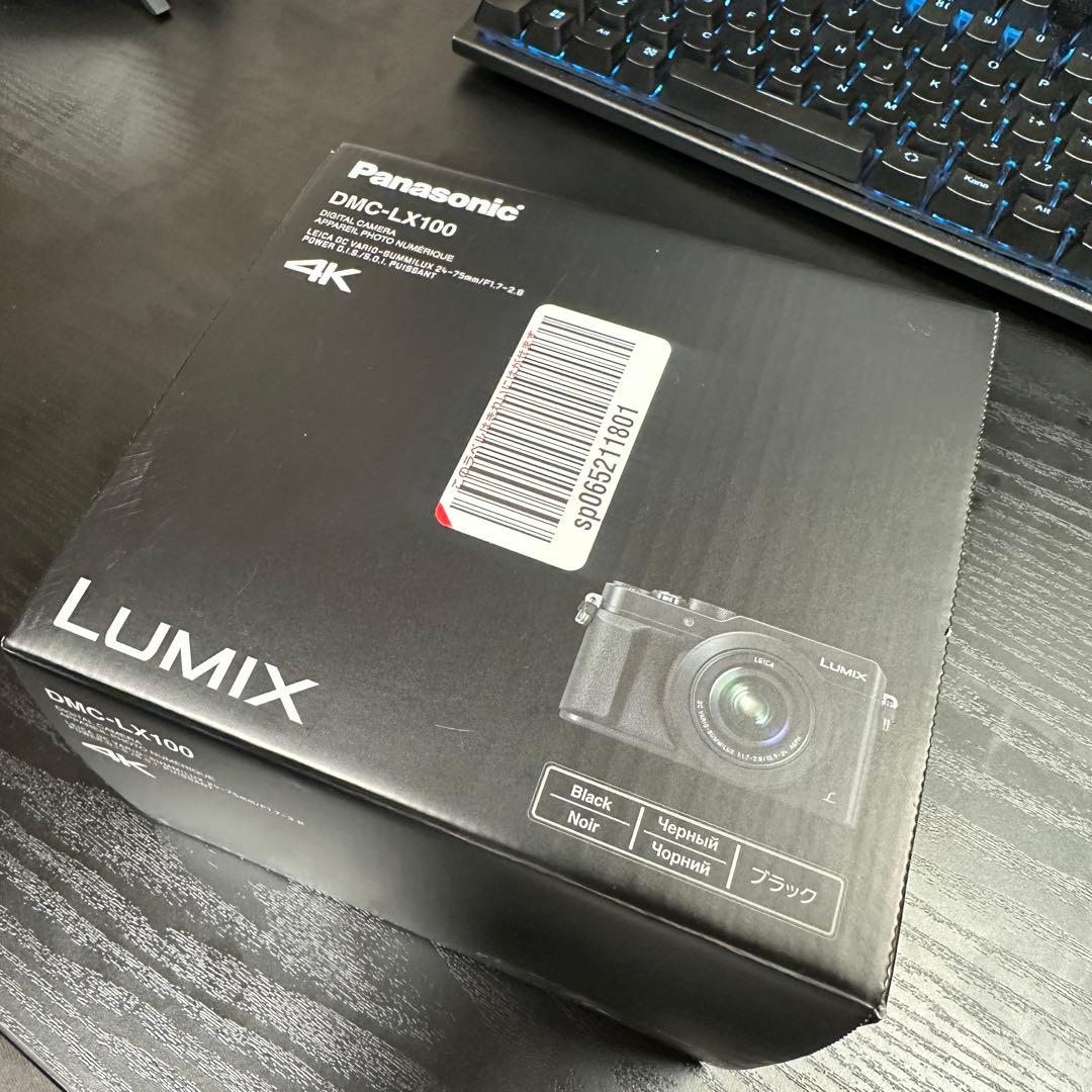 【美品・おまけ付】Panasonic LUMIX DMC-LX100-K