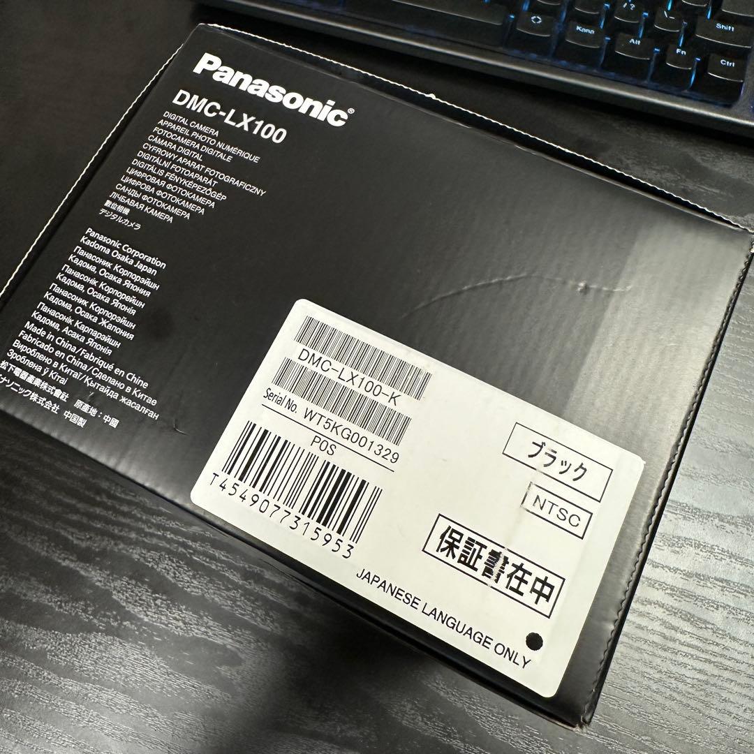 【美品・おまけ付】Panasonic LUMIX DMC-LX100-K