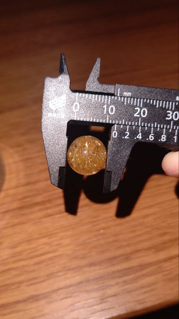 ゴールドルチルAAA 約12.5〜13.0mm 8粒売り