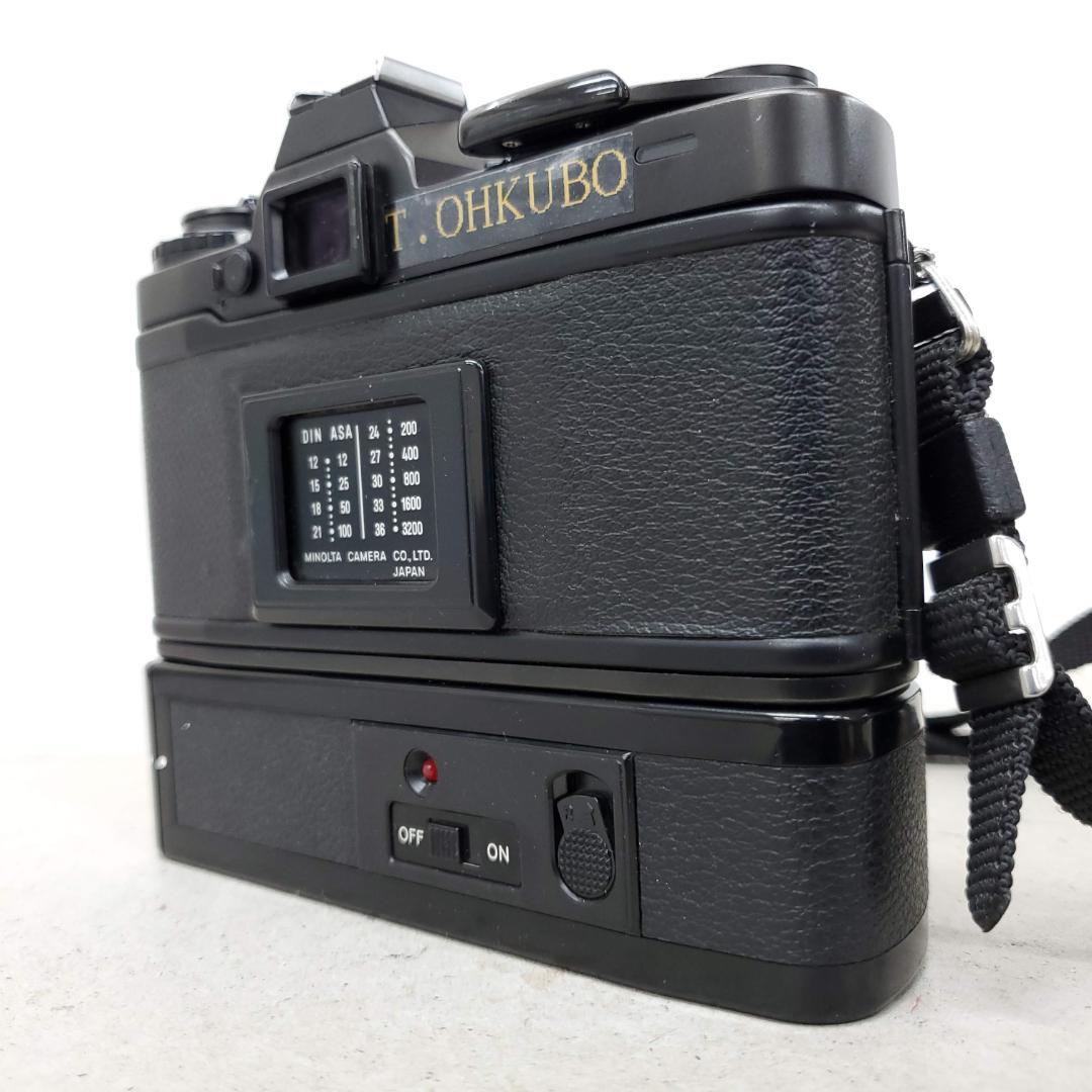 フィルムカメラ Minolta XD +AUTO WINDER D F0123-347-4v p