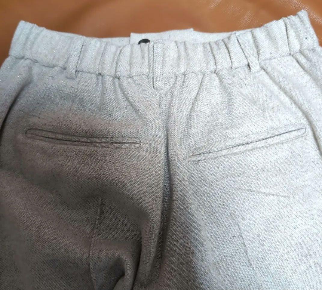 24200円　今季新品　ビアズリー　 LIVETART　ラメ　ウール　パンツ