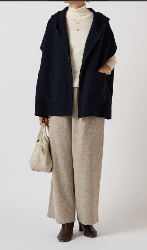 24200円　今季新品　ビアズリー　 LIVETART　ラメ　ウール　パンツ