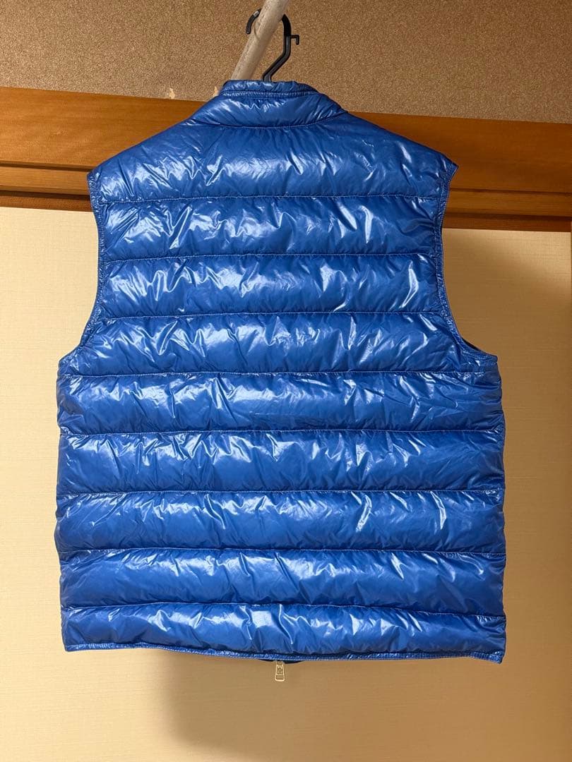 MONCLER GUI ブルー ダウンベスト サイズ3