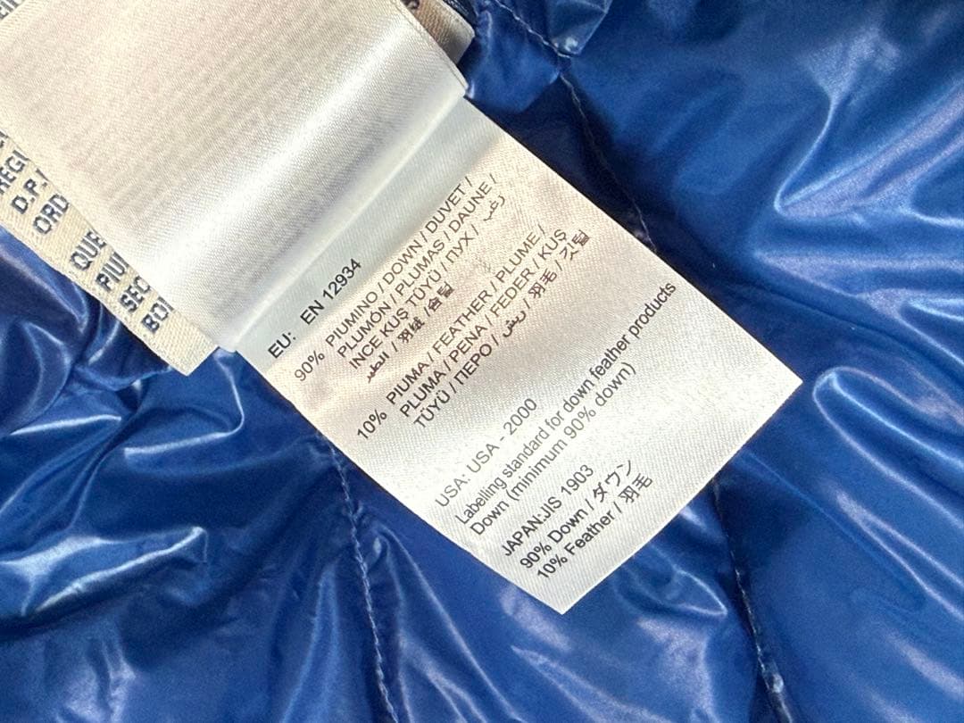 MONCLER GUI ブルー ダウンベスト サイズ3