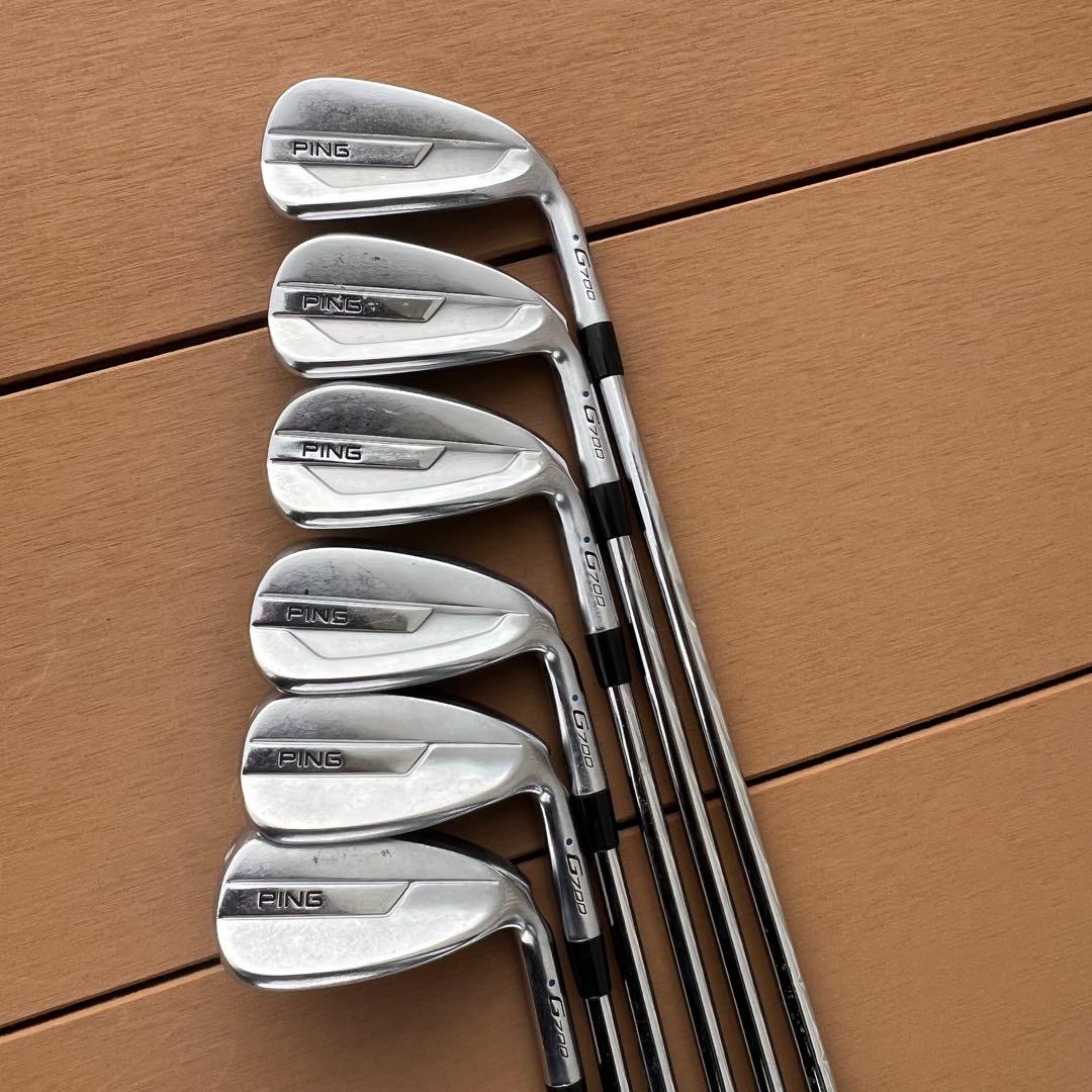 【値下げ中】PING G700 アイアンセット (6,7,8,9,W,U)