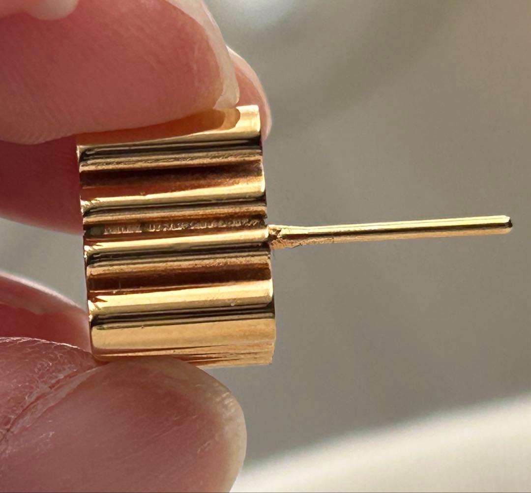 かか★LOEWE スタッドピアス 片方のみ キャッチなし★ロエベ