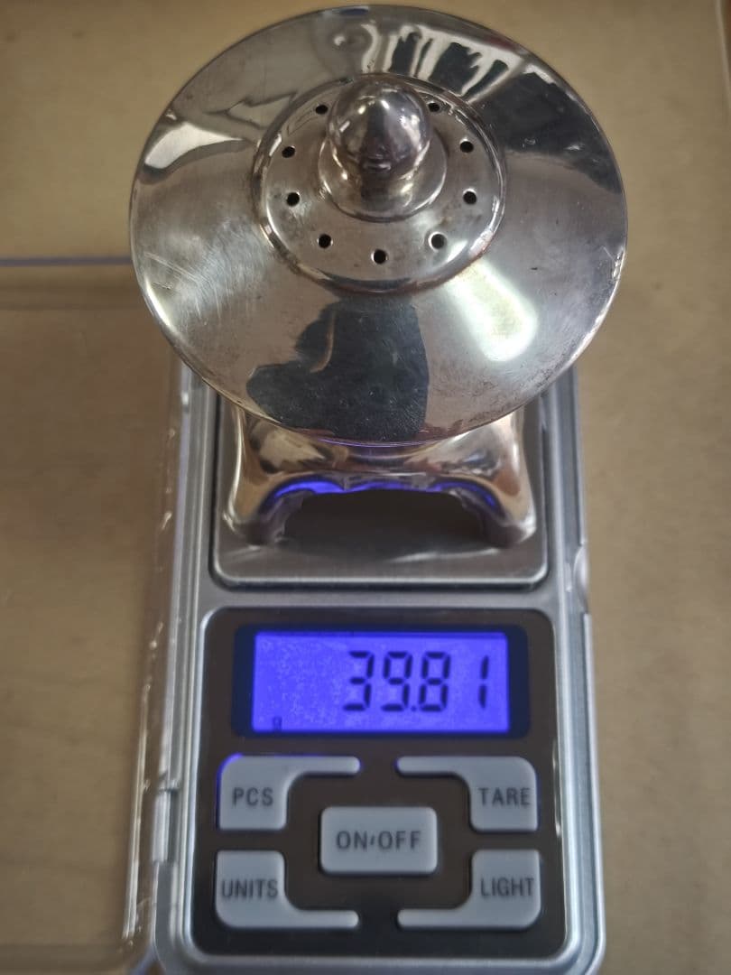 珍品　明治初期 銀製 香炉、アンティーク