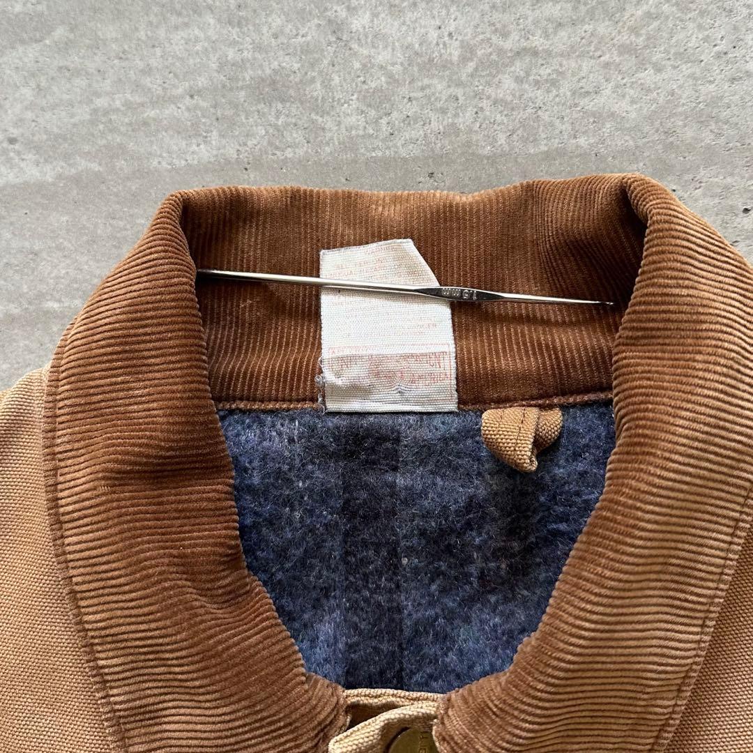 デ*エ様 80s カーハート チョアコート 星タグUSA製 42 Lサイズ 極上