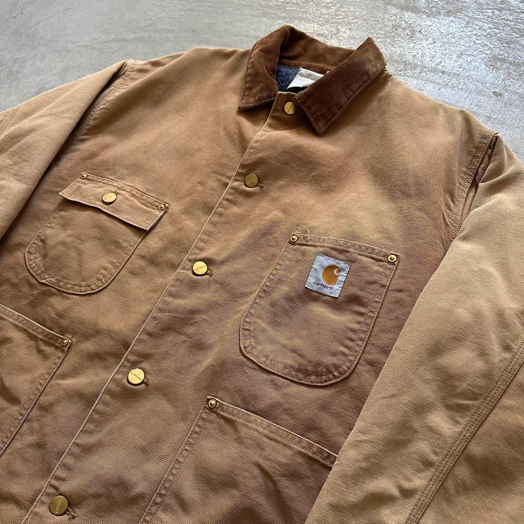 デ*エ様 80s カーハート チョアコート 星タグUSA製 42 Lサイズ 極上