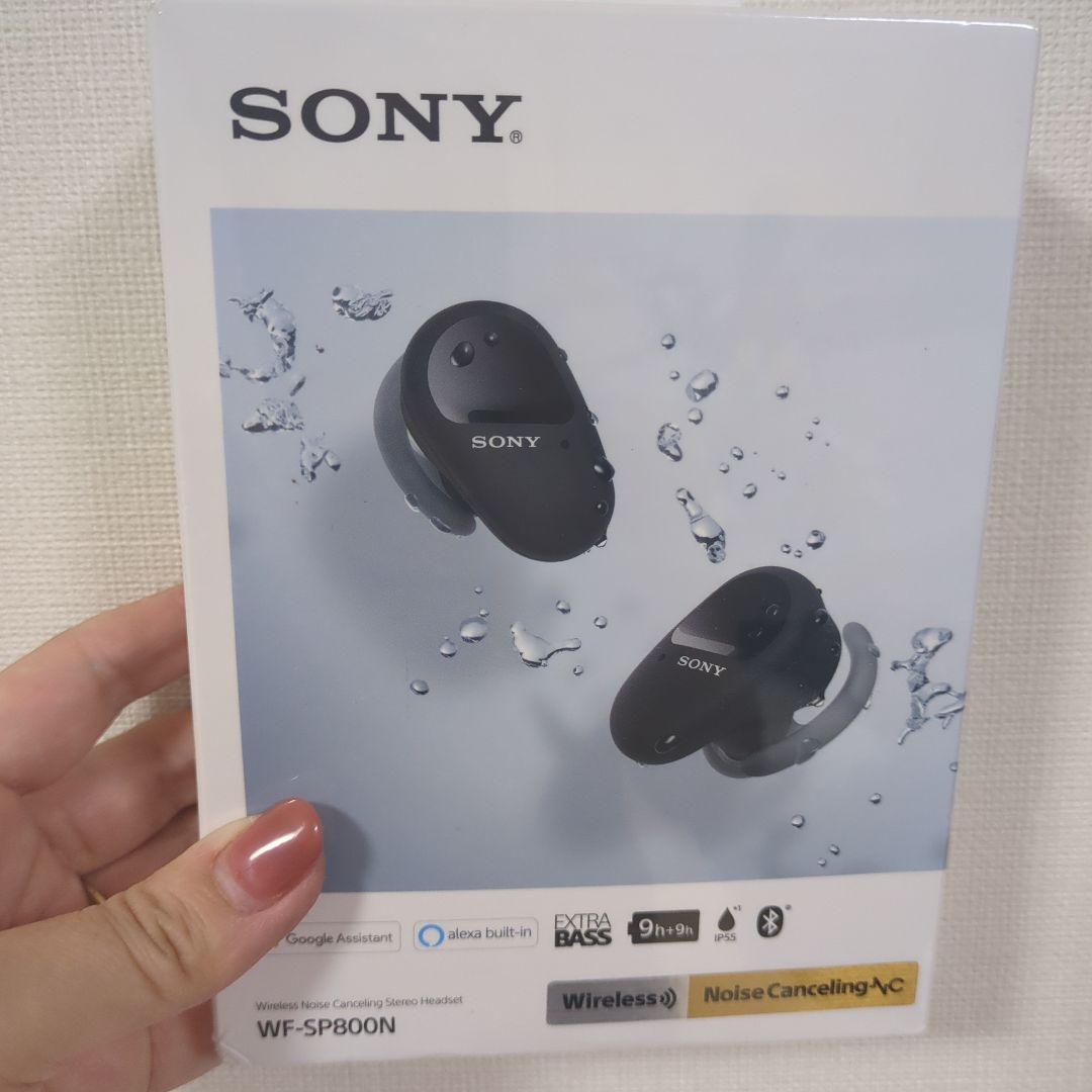 【新品】SONY WF-SP800N ブラック